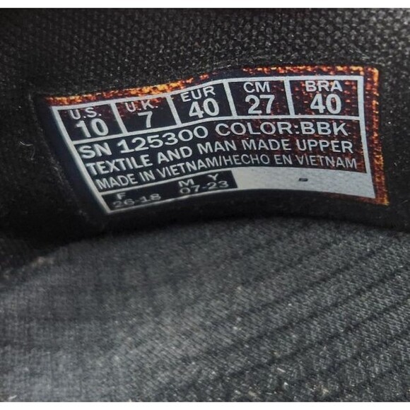 Skechers Go Walk Arch Fit Iconic Womens Sz 10 Triple Black Walking Loafers Shoes - Picture 9 of 9